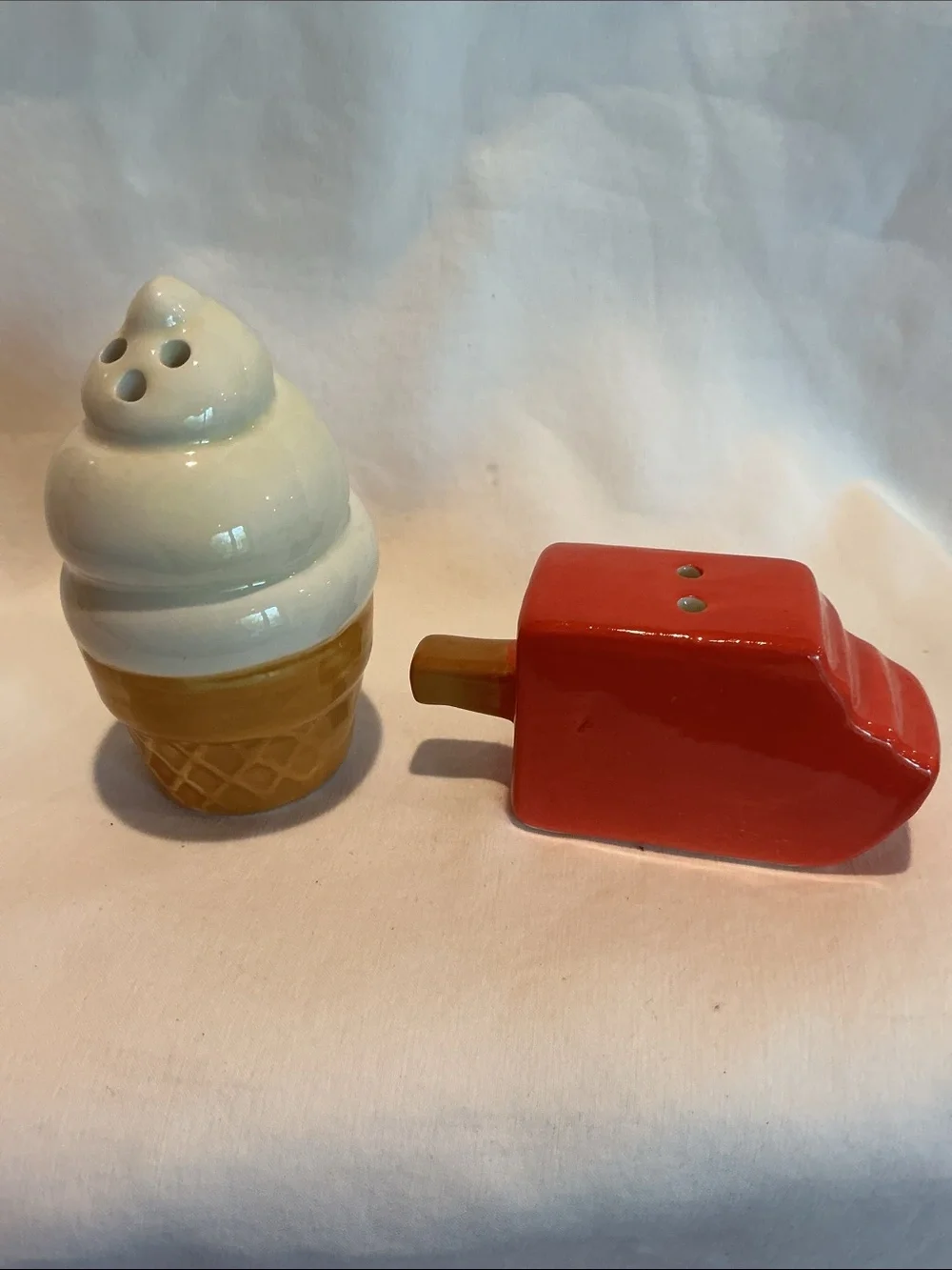 Summer Ice Cream Treat Salt & Pepper Shaker Set
